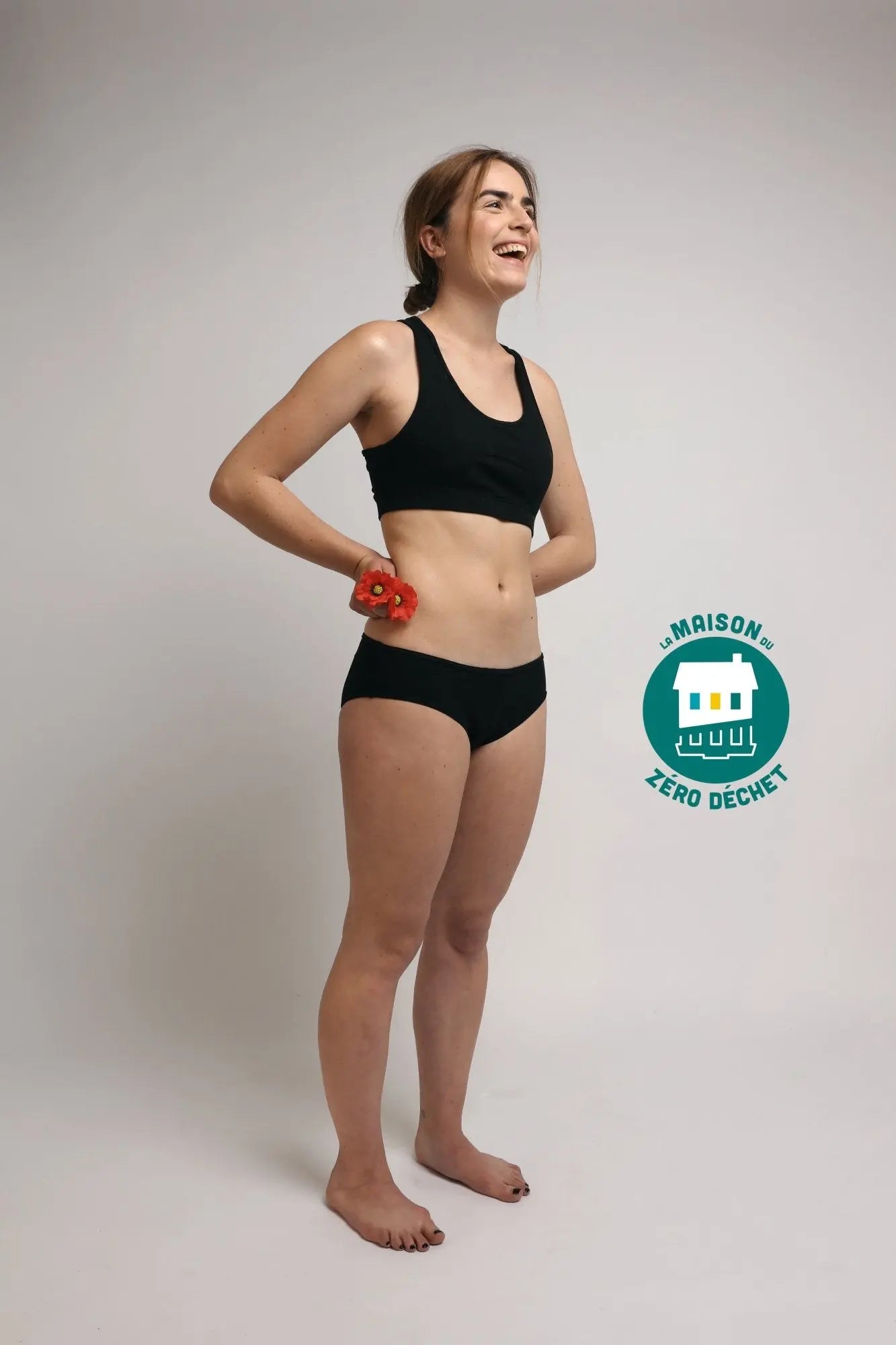 La culotte menstruelle Laura disponible à la maison du Zéro Déchet 🌱 - BLOOMING