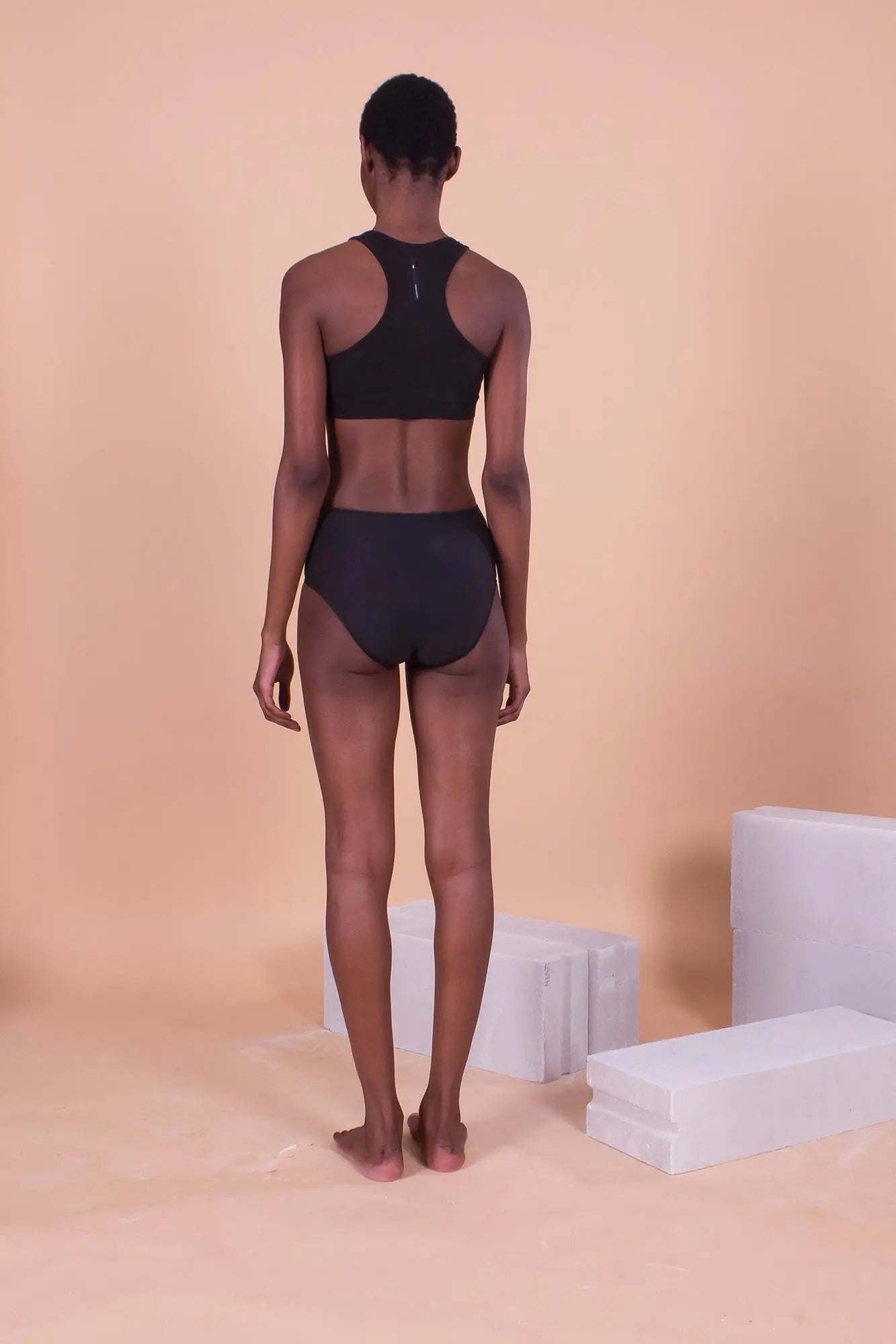 Culotte de Règles Blooming CLARA Taille Haute Noire V2 Pas cher