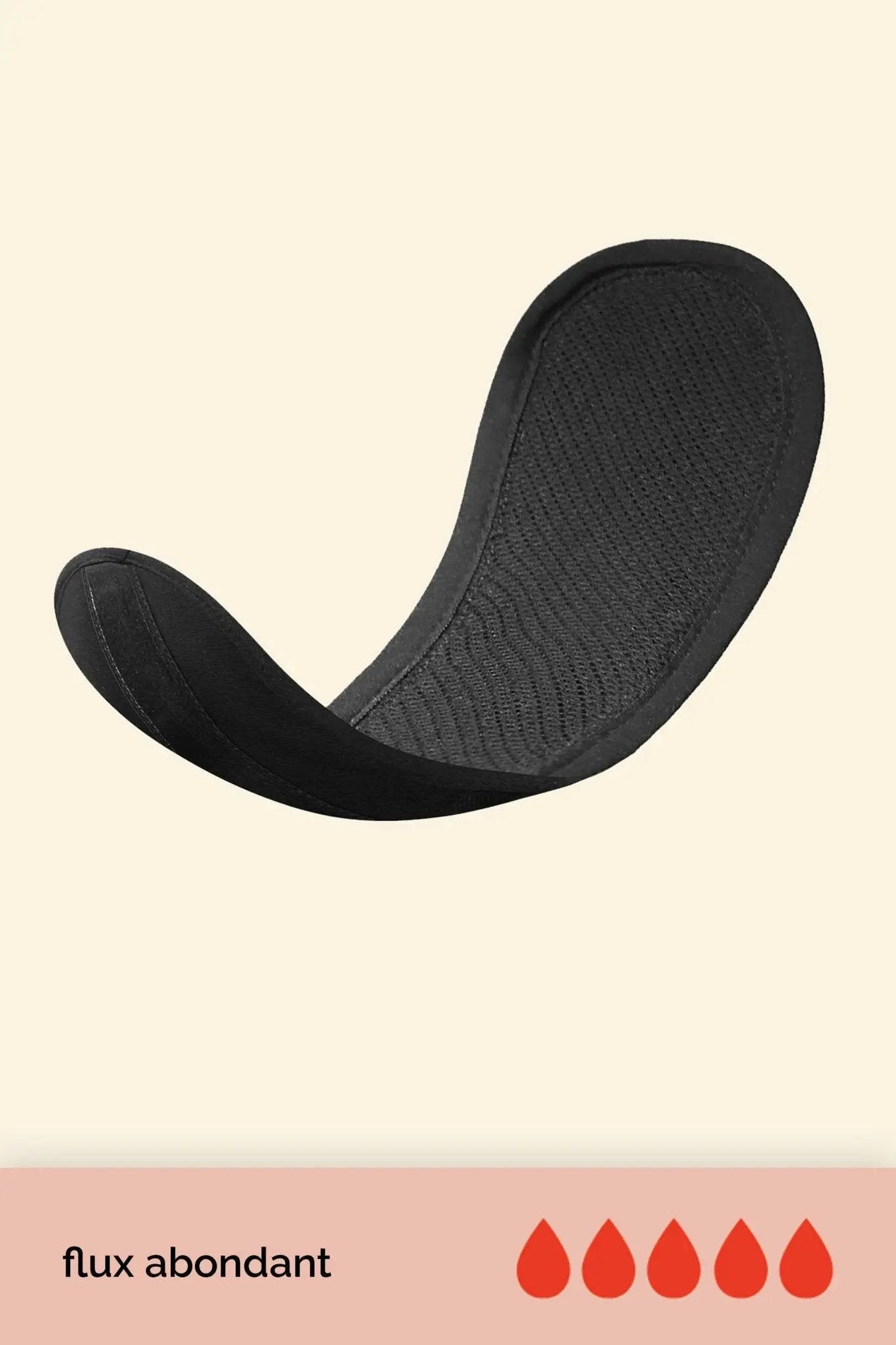 Serviette hygiénique lavable flux ABONDANT BLOOMING réutilisable