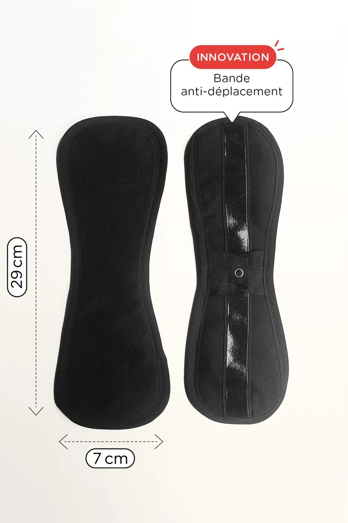 Serviette hygiénique lavable et réutilisable -Flux TRES ABONDANT / NUIT