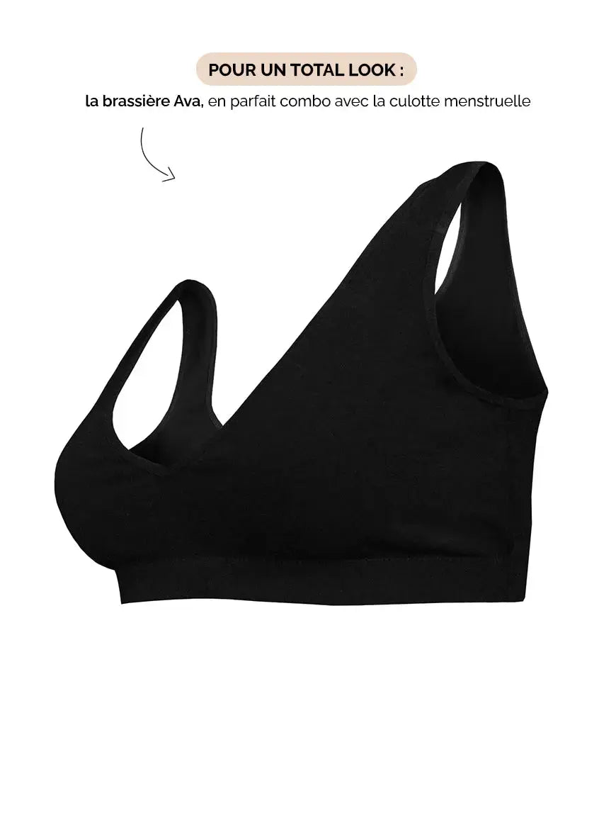 Lune Nuit Noire Culotte Menstruelle Spécial Flux abondant - BLOOMING