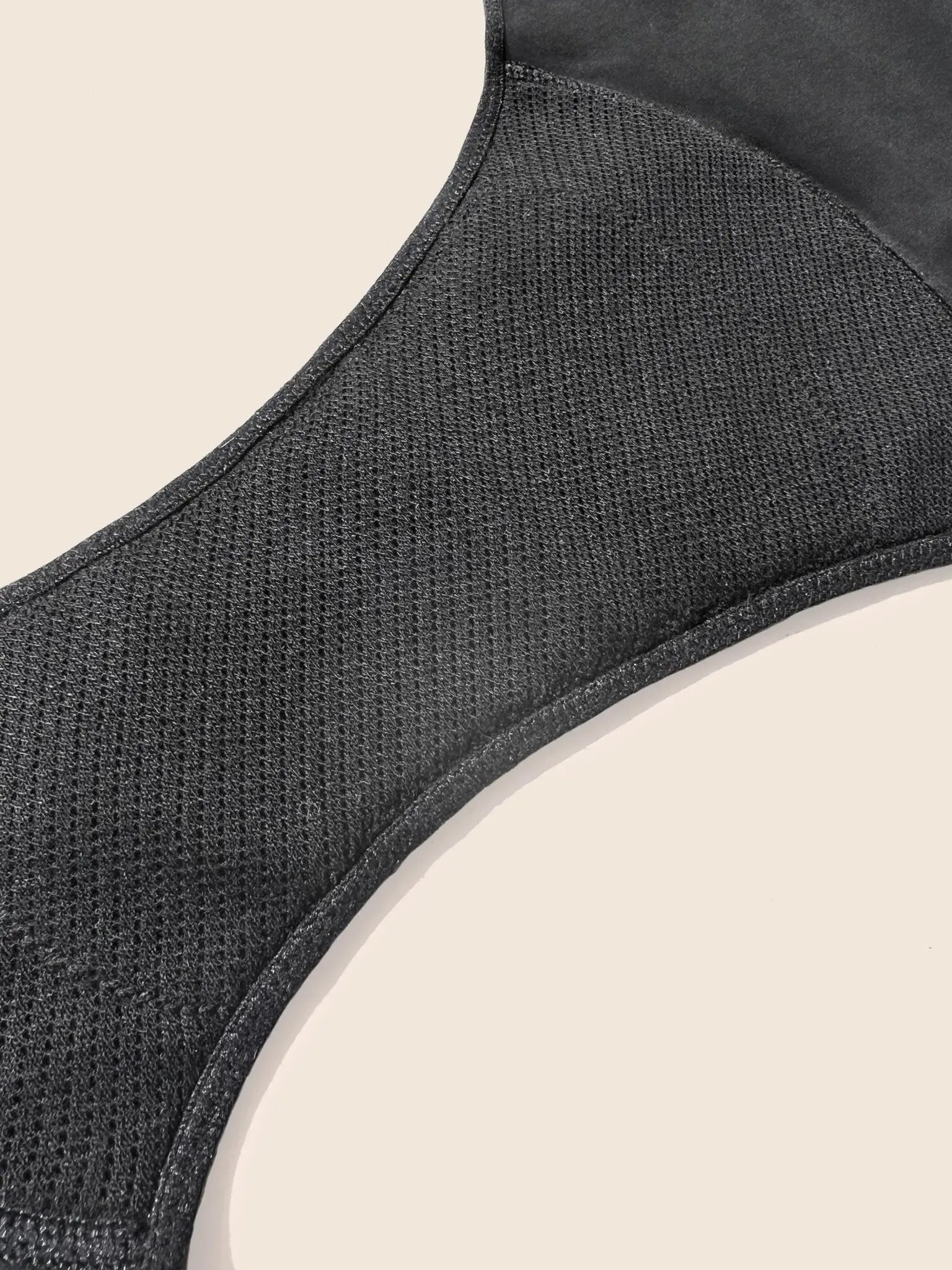 Super Sarah Noire - Culotte Menstruelle Détachable Flux Abondant