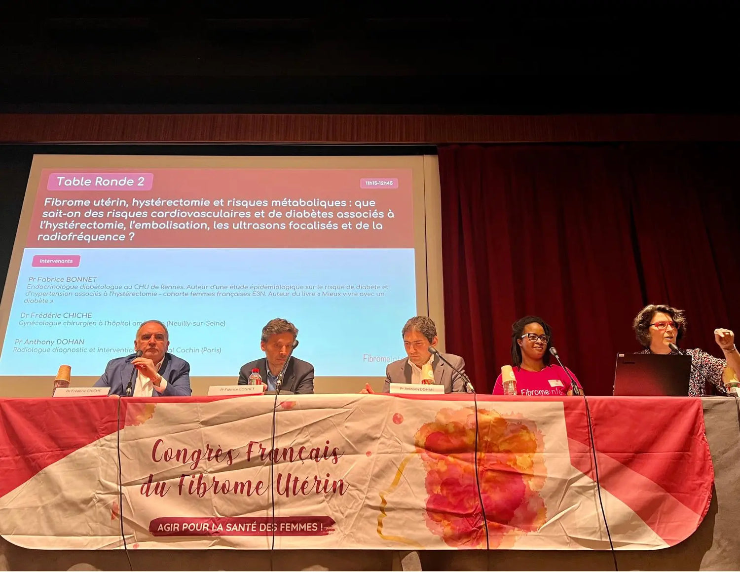 Témoignages des femmes courageuses du 2ème Congrès Français du Fibrome Utérin - BLOOMING